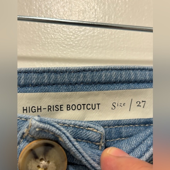 Anthropologie Pilcro High Rise Bootcut Jeans. Size 27 - Picture 6 of 9